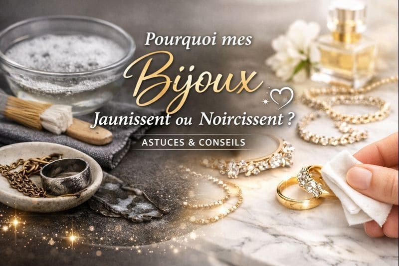 Bijou qui jaunit ou noircit : que faire ?